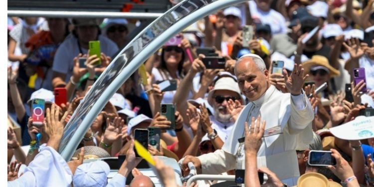 Visita del Papa León a la Argentina