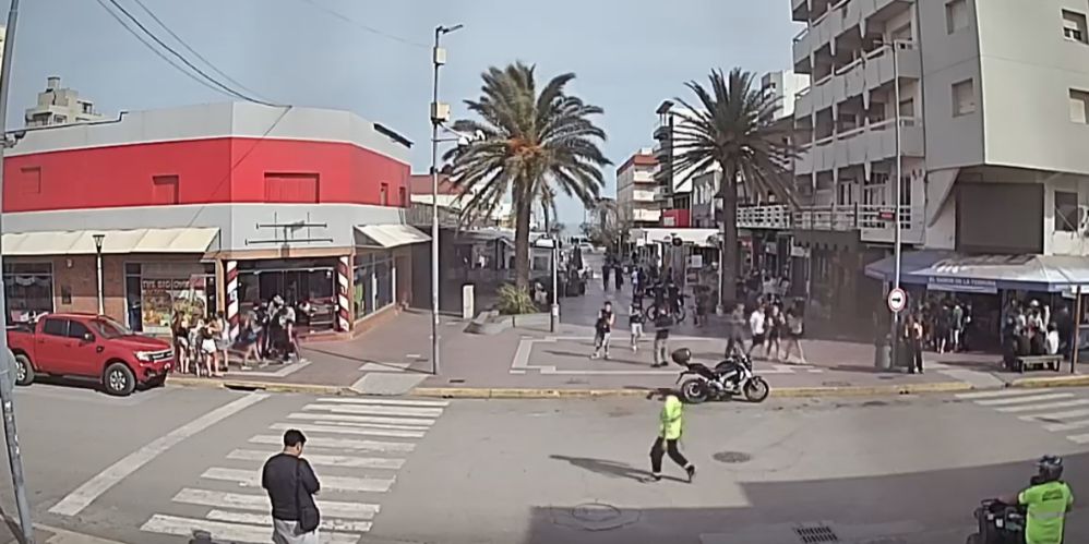 Cámara de la peatonal en vivo