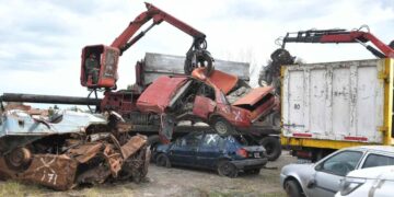 Compactación de automóviles