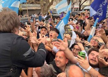 Javier Milei en Bahía Blanca