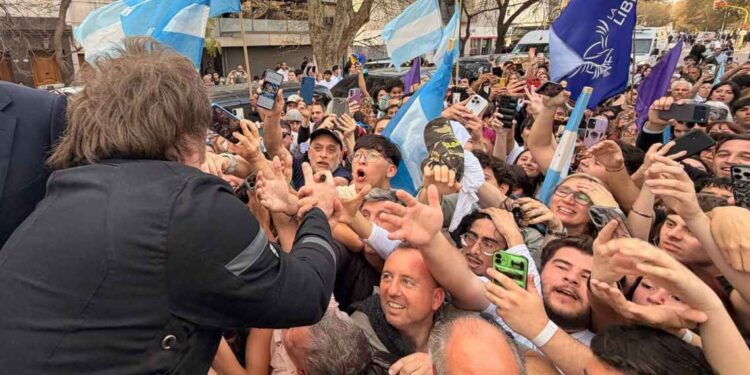 Javier Milei en Bahía Blanca