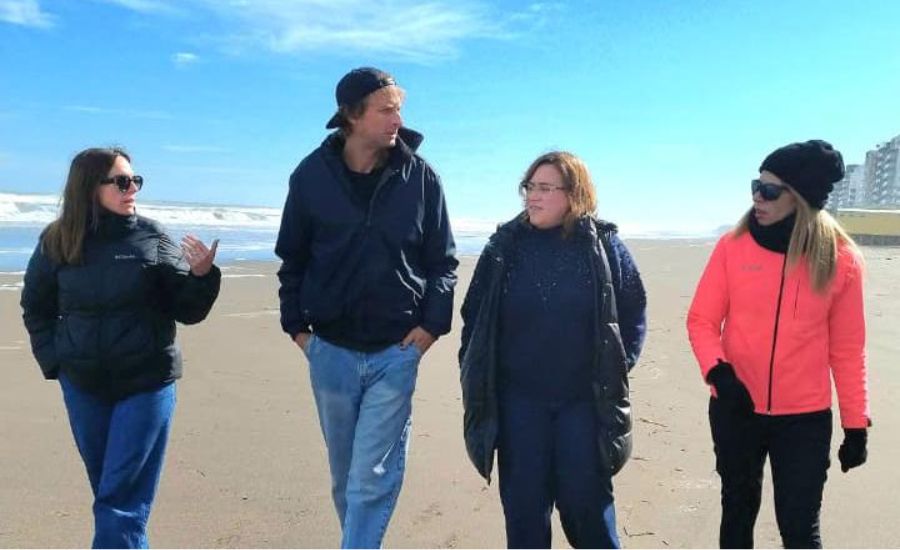 Reunión de Brian Ollearo con concejales de la región
