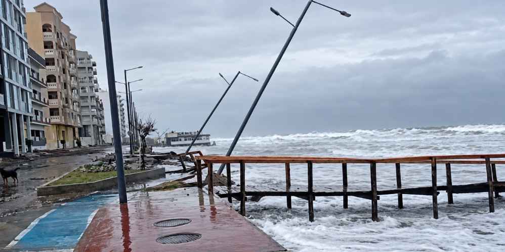 Roturas causadas por el temporal