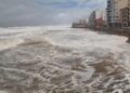 Temporal en Monte Hermoso